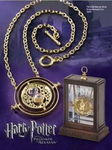 Reloj Arena Metalico Harry Potter Collar Giratiempo Hermione