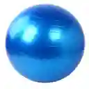 Balón Pilates 65 Cm Pelota Abdominal Yoga Terapia + Inflador - Azul