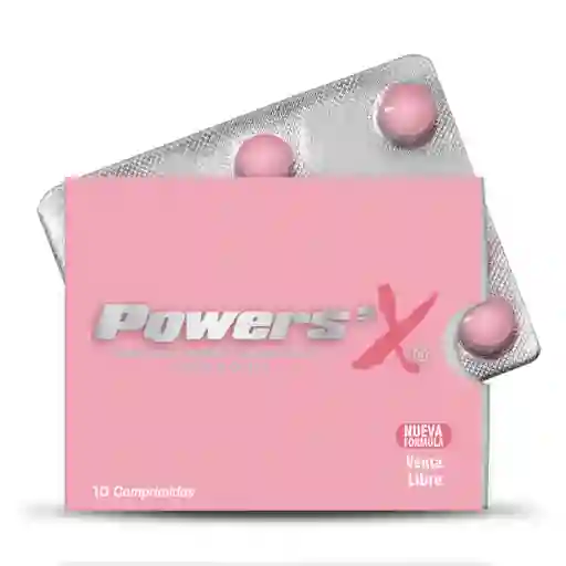 Power Sex Potenciador Sexual Femenino10 Pastillas