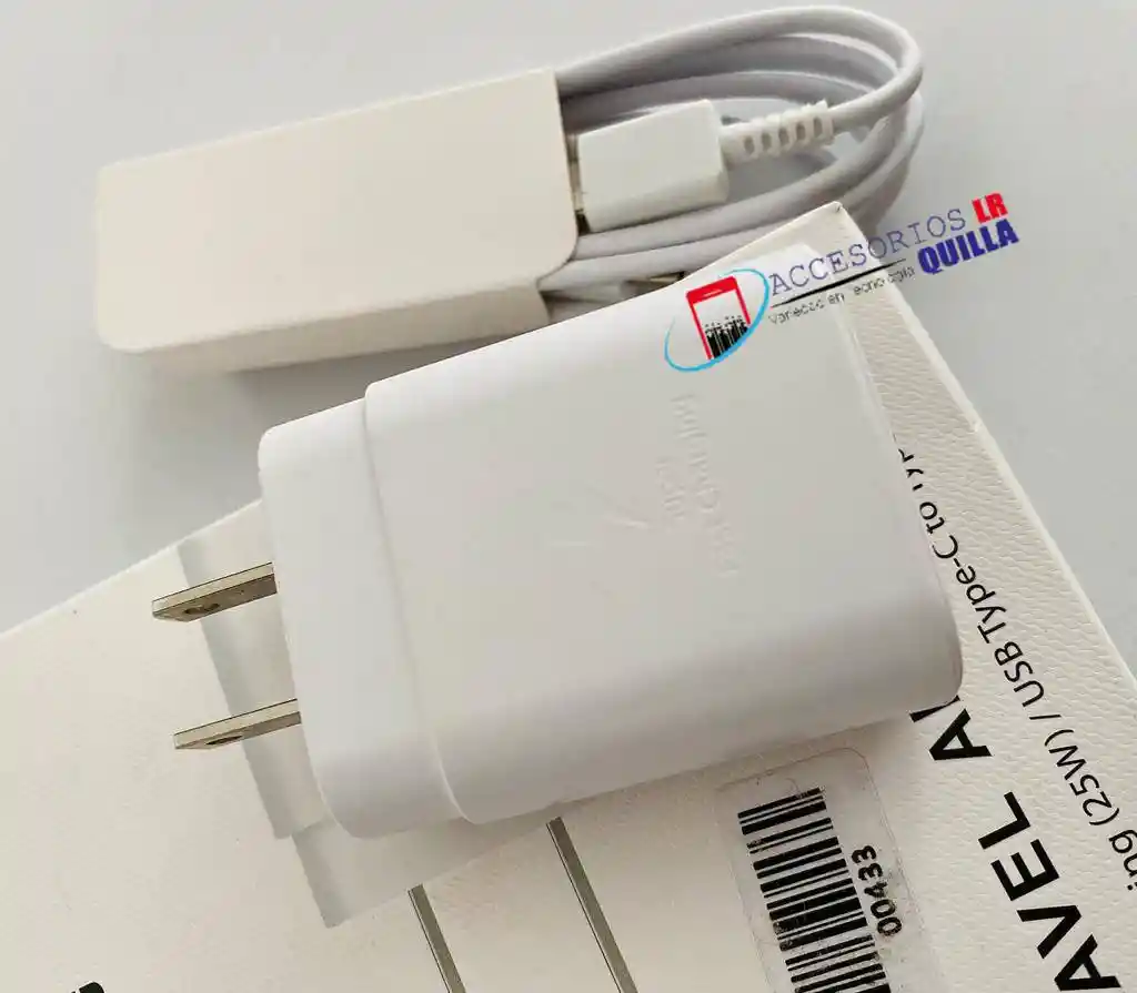 Cargador Samsung De 25w, Tipo C - Tipo C