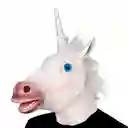 Mascara De Unicornio Blanco