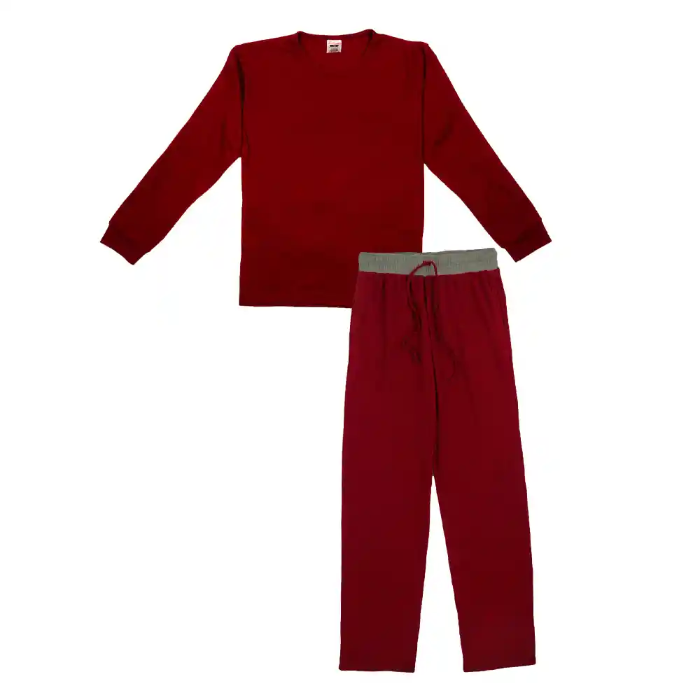 Loungewear Bacatá Niño Vino Tinto Talla 16