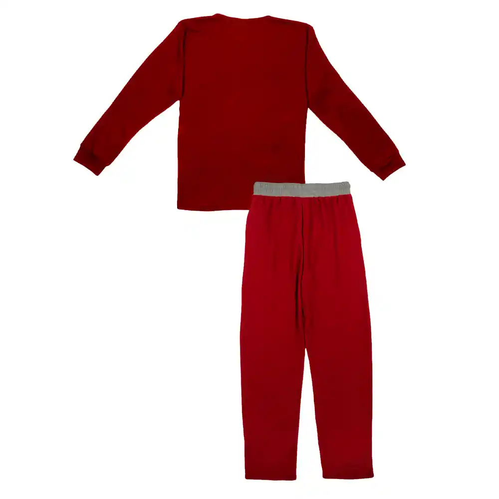 Loungewear Bacatá Niño Vino Tinto Talla 16