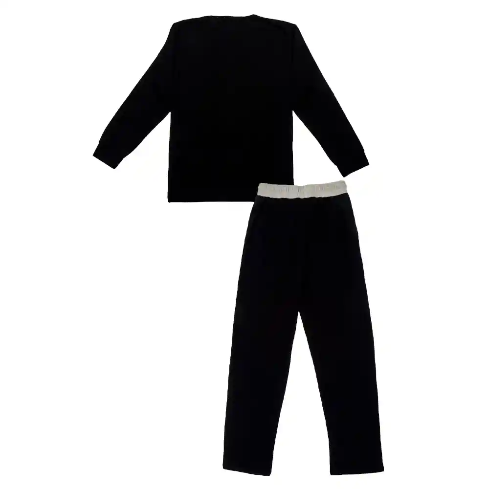 Loungewear Bacatá Niño Negro Talla 10