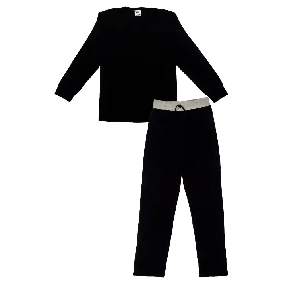 Loungewear Bacatá Niño Negro Talla 12