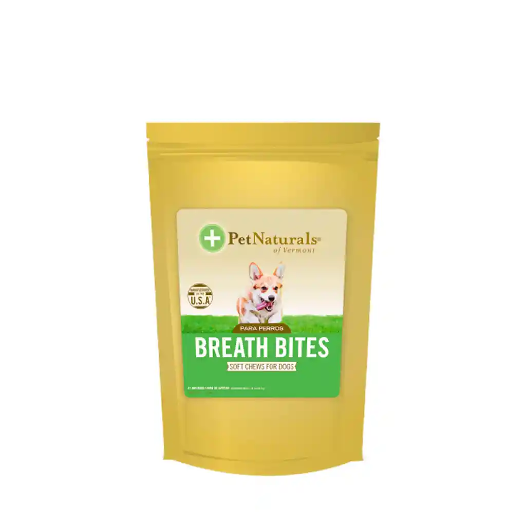 Suplemento Alimenticio Para Perro Breath Bites Soft Chews Aliento