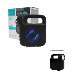 Parlante Bluetooth / Radio Recargable / Linterna Extra Bass