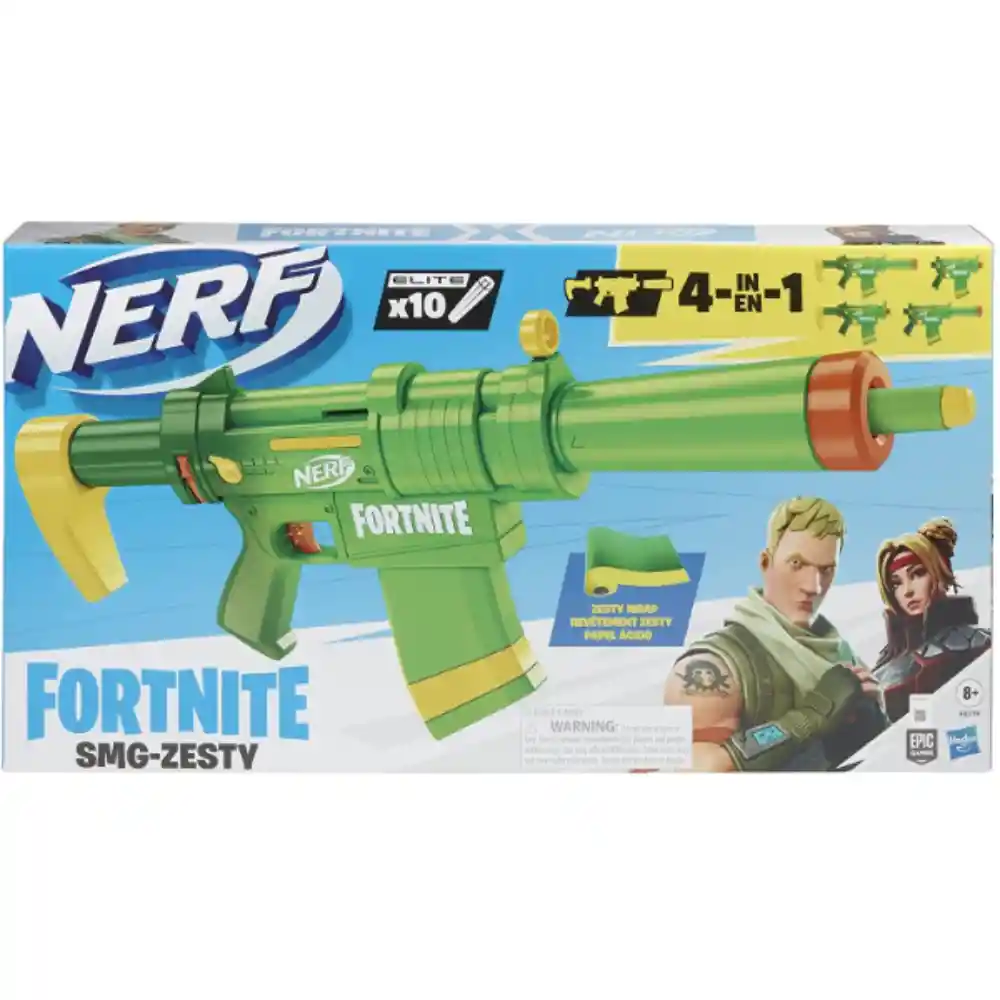 Ner Fortnite Pump Smg Zesty Hasbro