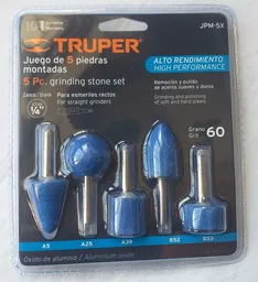 Juego De 5 Piedras Montadas Zanco 1/4"