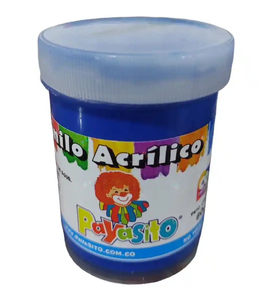 Vinilo Acrilico / Tempera Azul 33 Gr X 1 Und