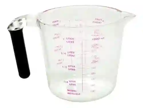 medidora taza cocina liquidos pasteleria repOsteria 1 litro