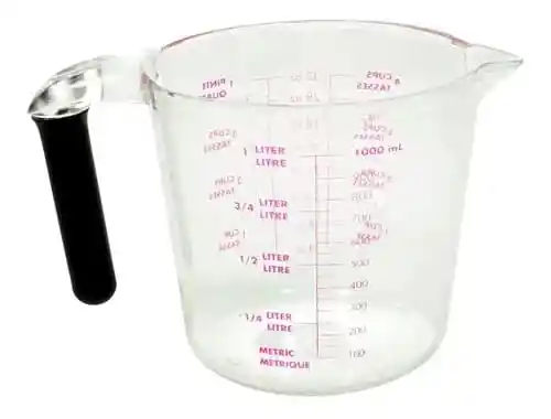 medidora taza cocina liquidos pasteleria repOsteria 1 litro