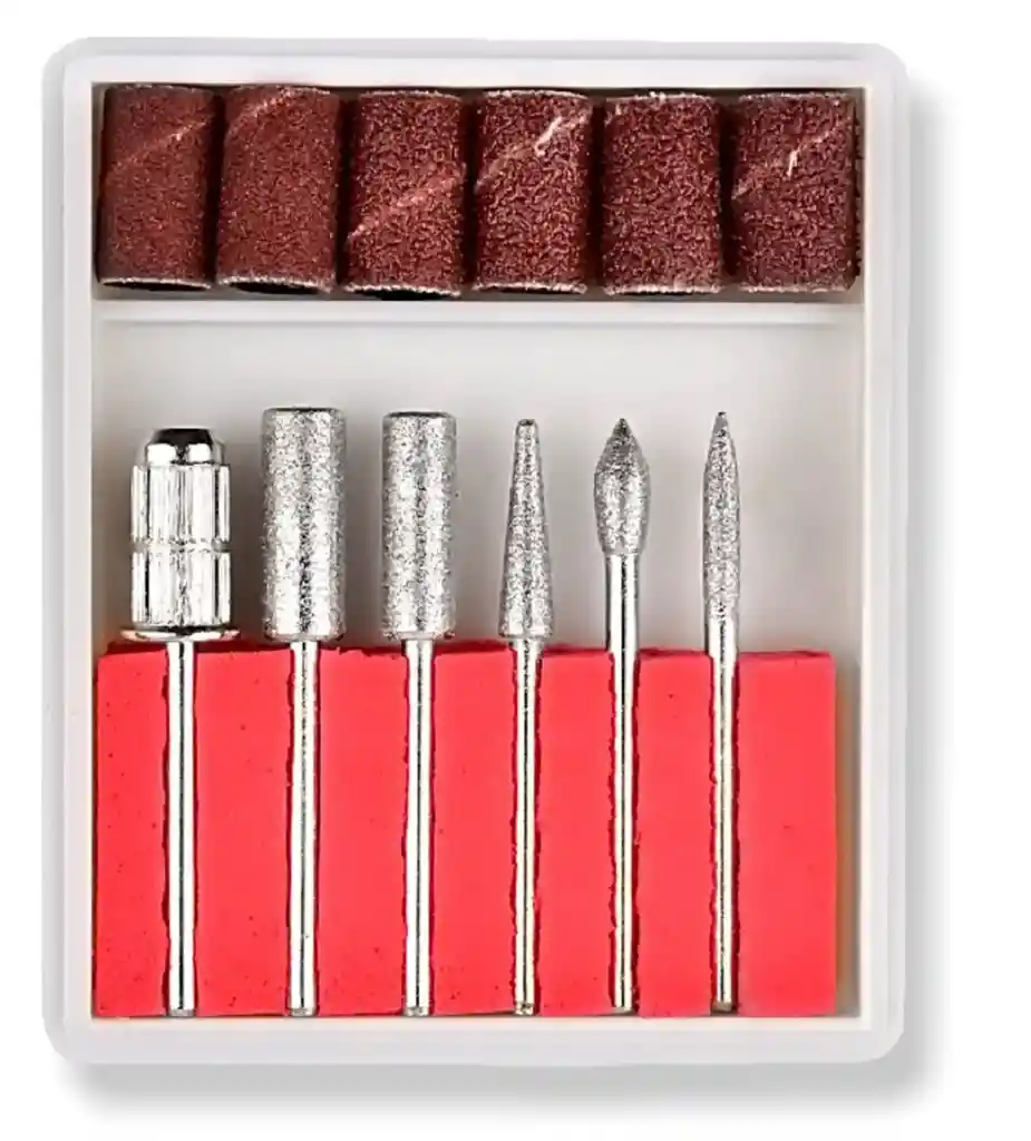 Set De 6 Brocas / Repuestos Para Drill Pulidor De Uñas