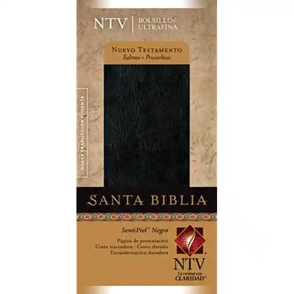 Nuevo Testamento Salmos Y Proverbios Negro Ntv