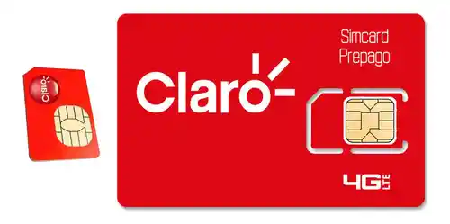 Sim Card Prepago Claro 4g Activa