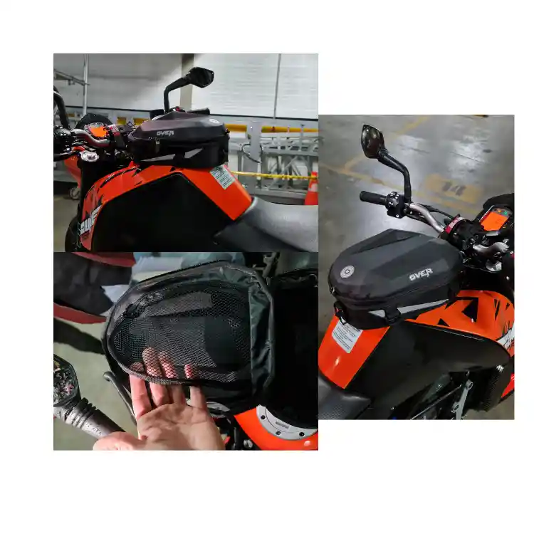 Tank Bag Porta Impermeables / Gps Celular Maleta Moto Silla