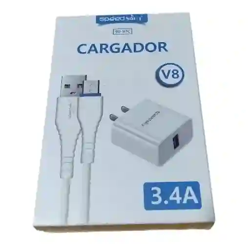 Cargador Speed Song Carga Rápida 3.4 V8
