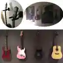 Soporte Para Guitarra Bajo Violín Ukelele Colgador De Pared Ganchos