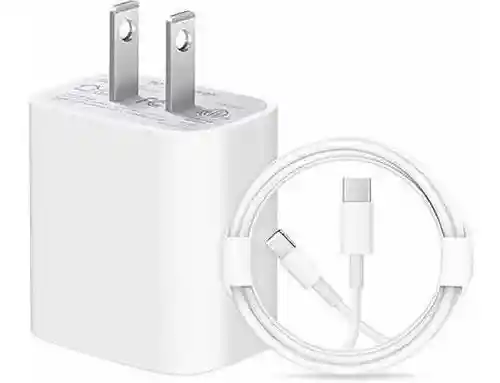 Cargador Iphone 25w Carga Rapida + Cable X/11/12/13 Genérico
