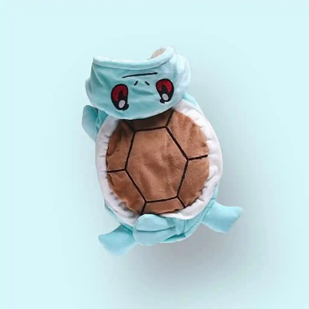 Ropa Saco Sweater Para Perro O Gato Pokemon Squirtle - Peludos Pequeños Y Grandotes