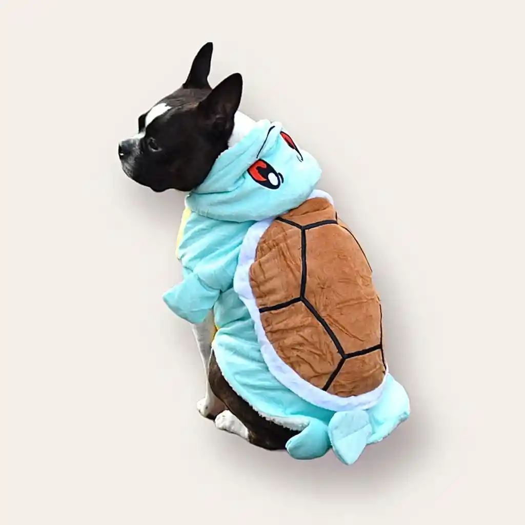 Ropa Saco Sweater Para Perro O Gato Pokemon Squirtle - Peludos Pequeños Y Grandotes