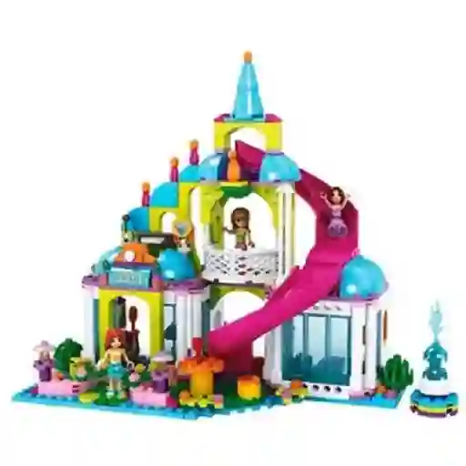 Juguete Armatodo Tipo Lego Fashion Girls Castillo Resbaladero 481 Piezas Ref 24813