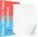Papel Fotográfico Foto Adhesivo Color Mate X 50 Hojas Tamaño A4 (carta) 130g