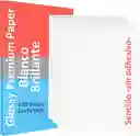Papel Fotográfico X 100 Hojas Impresión De Fotos Brillante Fotografía Resma Carta 135g