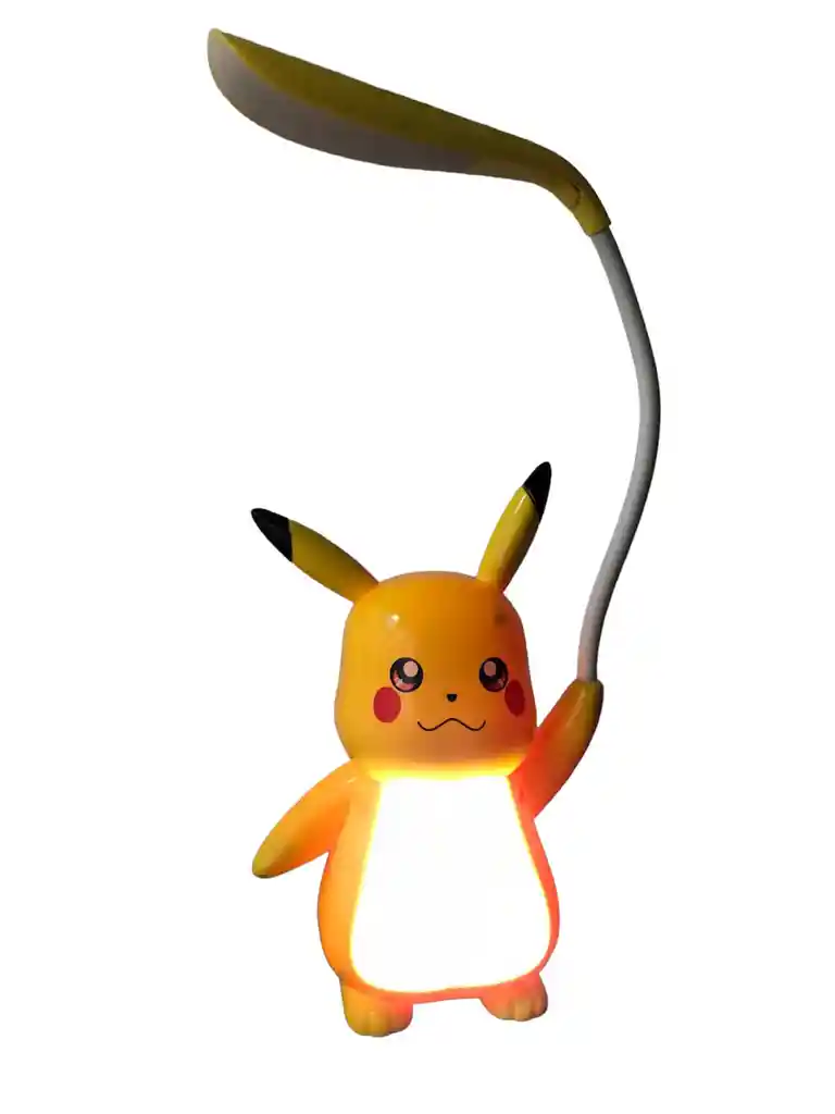 Lampara Recargable De Mesa De Pikachu Pokemon