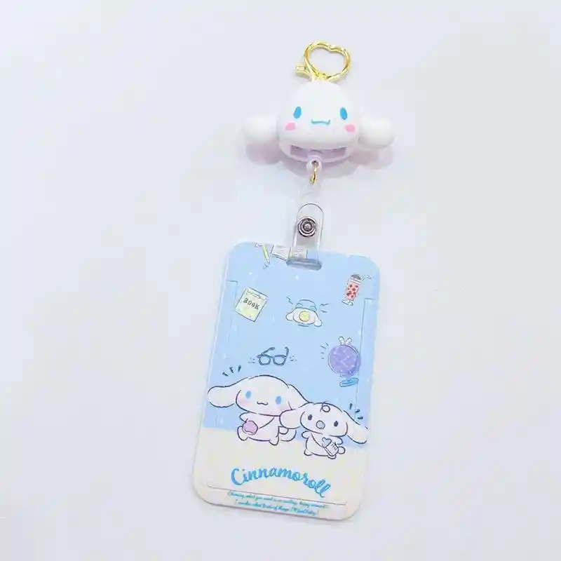 Porta Carnet Sanrio Cinnamoroll Con Llavero