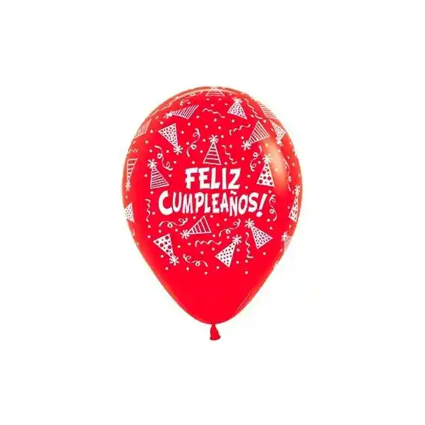 Globos En Látex Feliz Cumpleaños