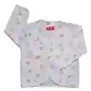 Camiseta Manga Larga + Esqueleto Bebé Estampado Niña