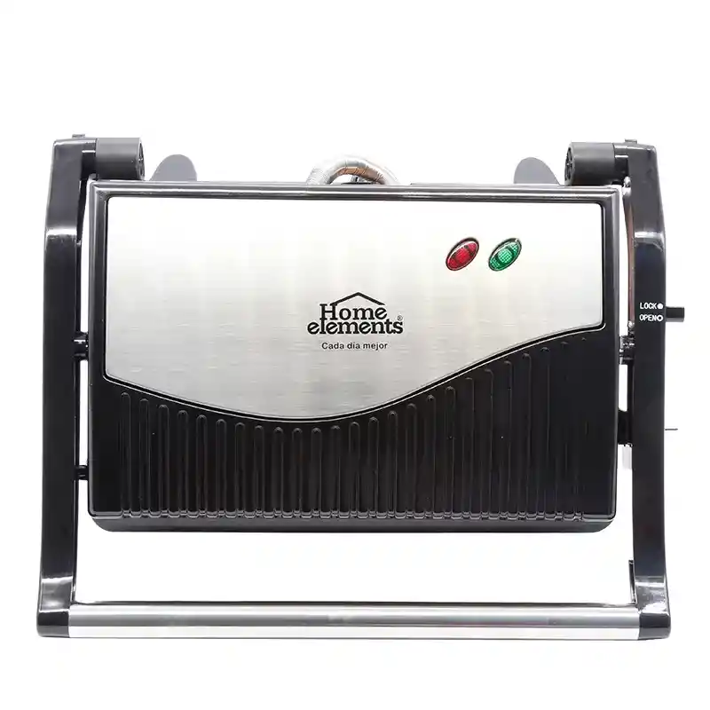 Grill Parrilla Asador Panini Cobre Home Elements – 180º