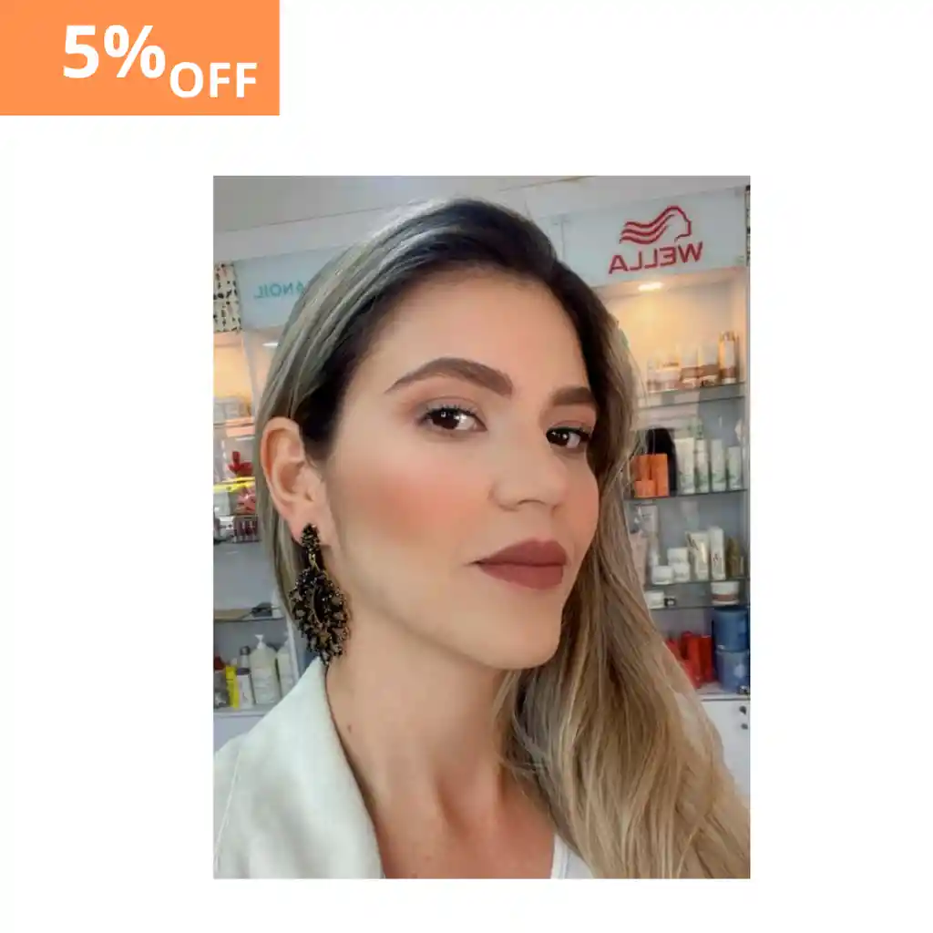 Accesrio Aretes Dorados Con Negro
