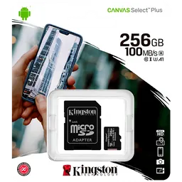 Memoria Micro Sd Kingston 256gb Canvas Select Plus Class10 (a1 V10)