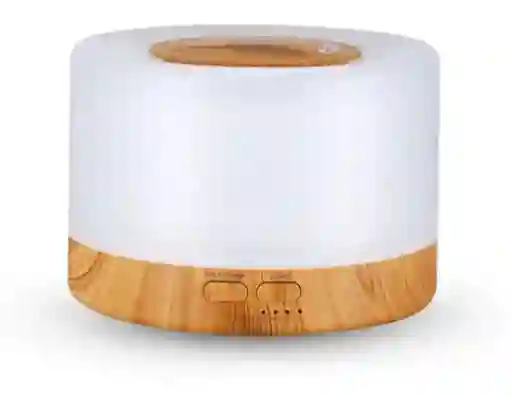 Humidificador Atomizador Difusor Base Madera 500ml + Esencia
