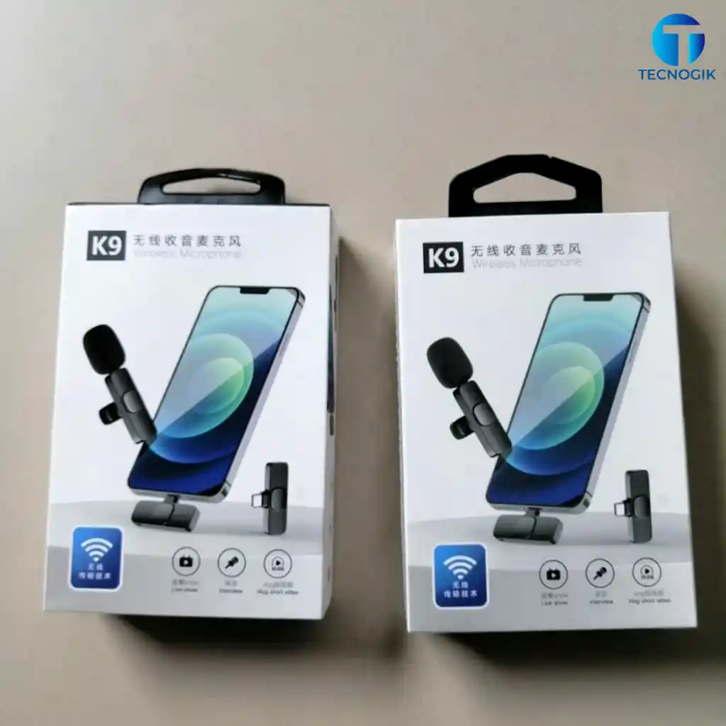 microfono inalambrico de solapa para iPhone