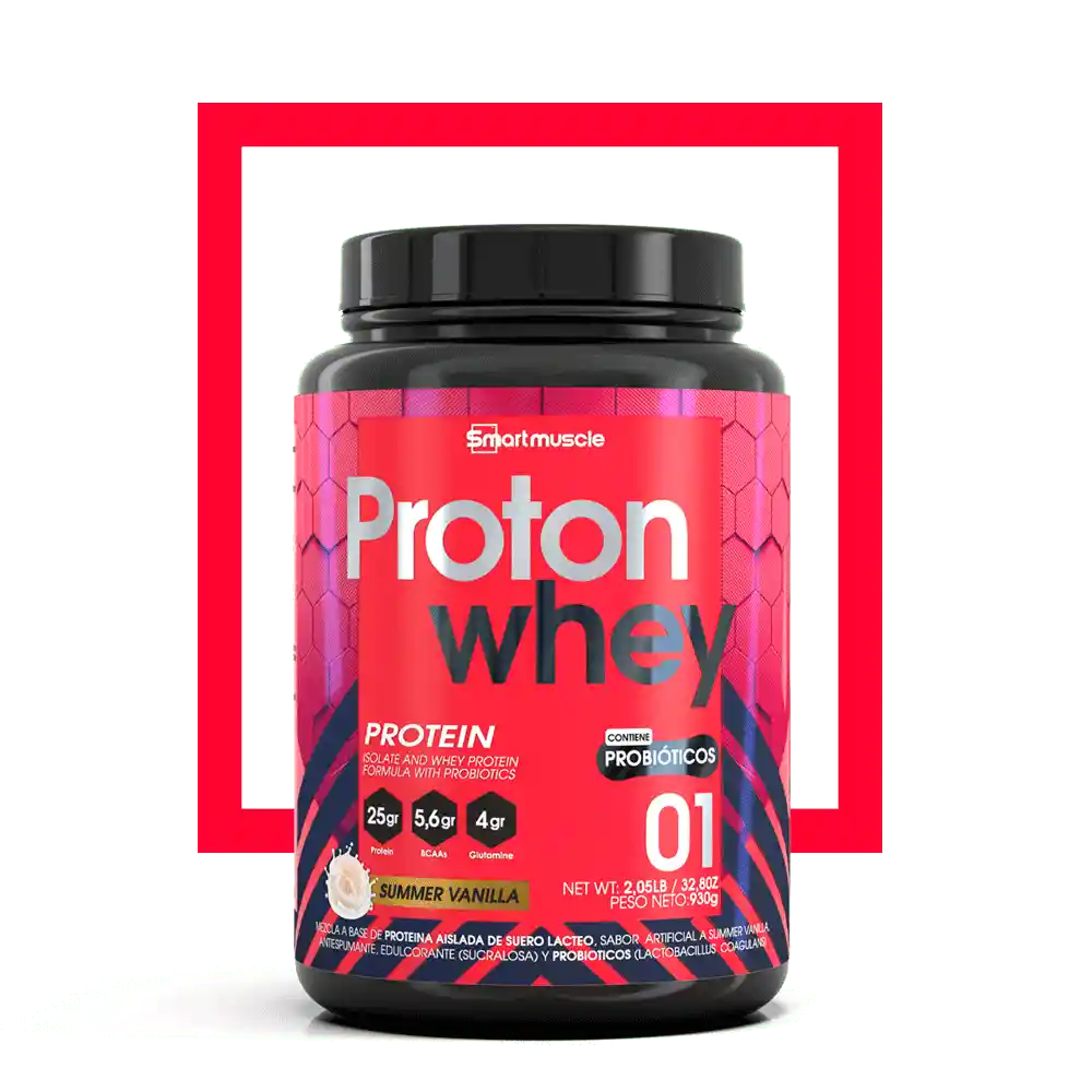 Whey Protonproteina Con Probioticos 2.05 Lb Smartmuscle