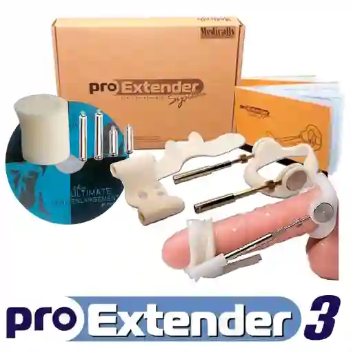 Alargador Del Pene Pro Extender 3 Científicamente Probado Agranda Tu Miembro 5cm