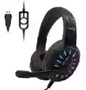 Audífonos Diadema Gamer Call Center Usb Komc Led G313