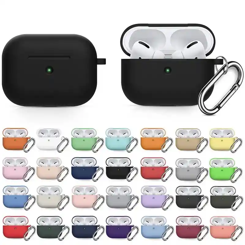 Funda Protectora De Silicona Para Airpods Pro