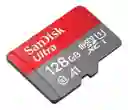 Tarjeta De Memoria Sandisk 128g- Ultraa + Adaptador Sd128gb