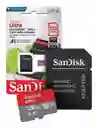 Tarjeta De Memoria Sandisk 128g- Ultraa + Adaptador Sd128gb