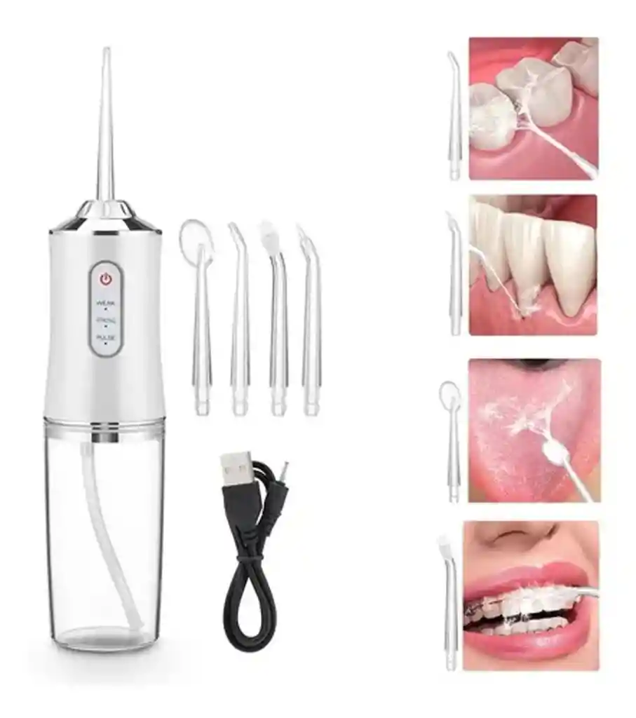 Cepillo Bucal Limpieza Dental Profunda Irrigador