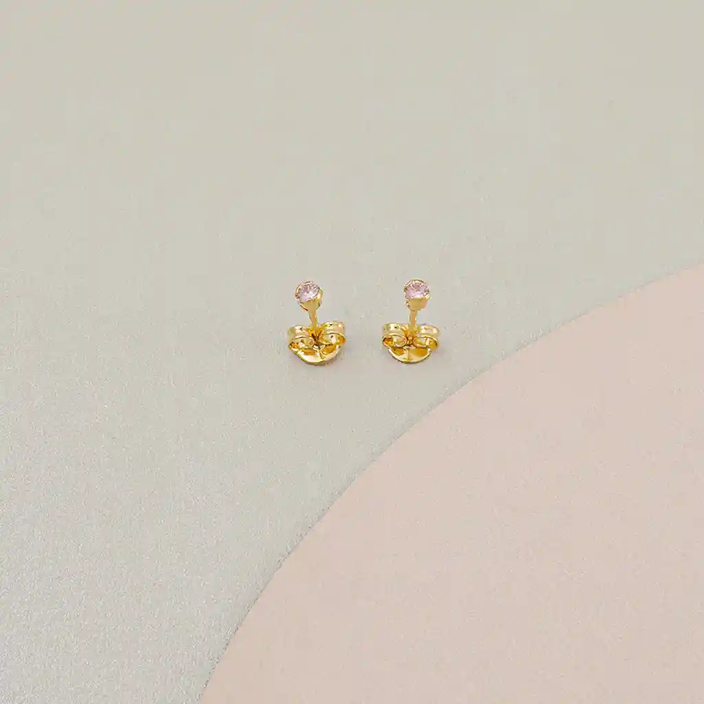 Arete Circonia Redonda Rosada 2mm