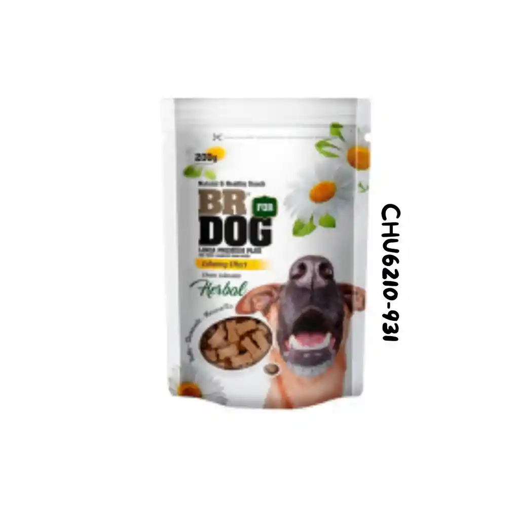 Br For Dog Snack Premium Herbal Para Perros Efecto Calmante De 200g