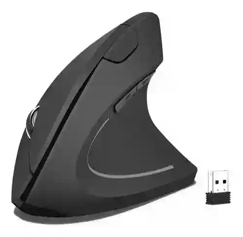 Mouse Vertical Ergonomico Óptico Inalámbrico