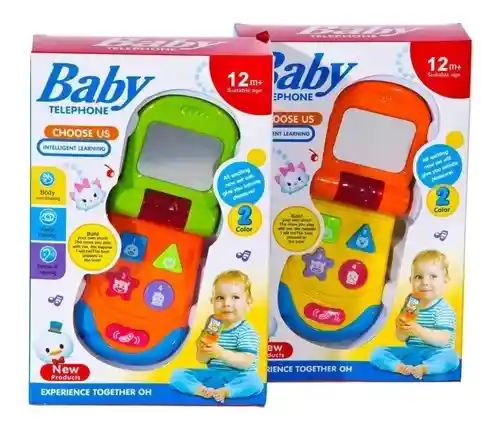 Juguete Celular Musical Para Bebe, Cy1013-7