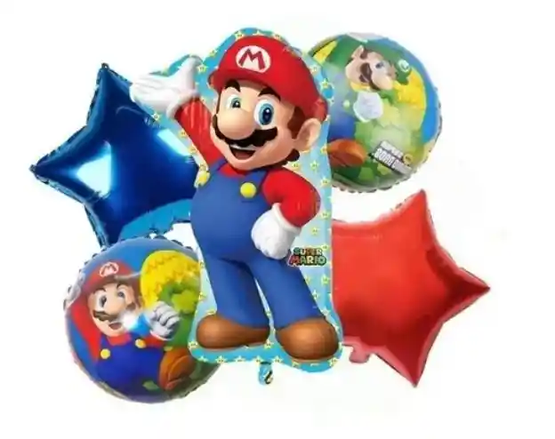 Globos Super Mario Bros