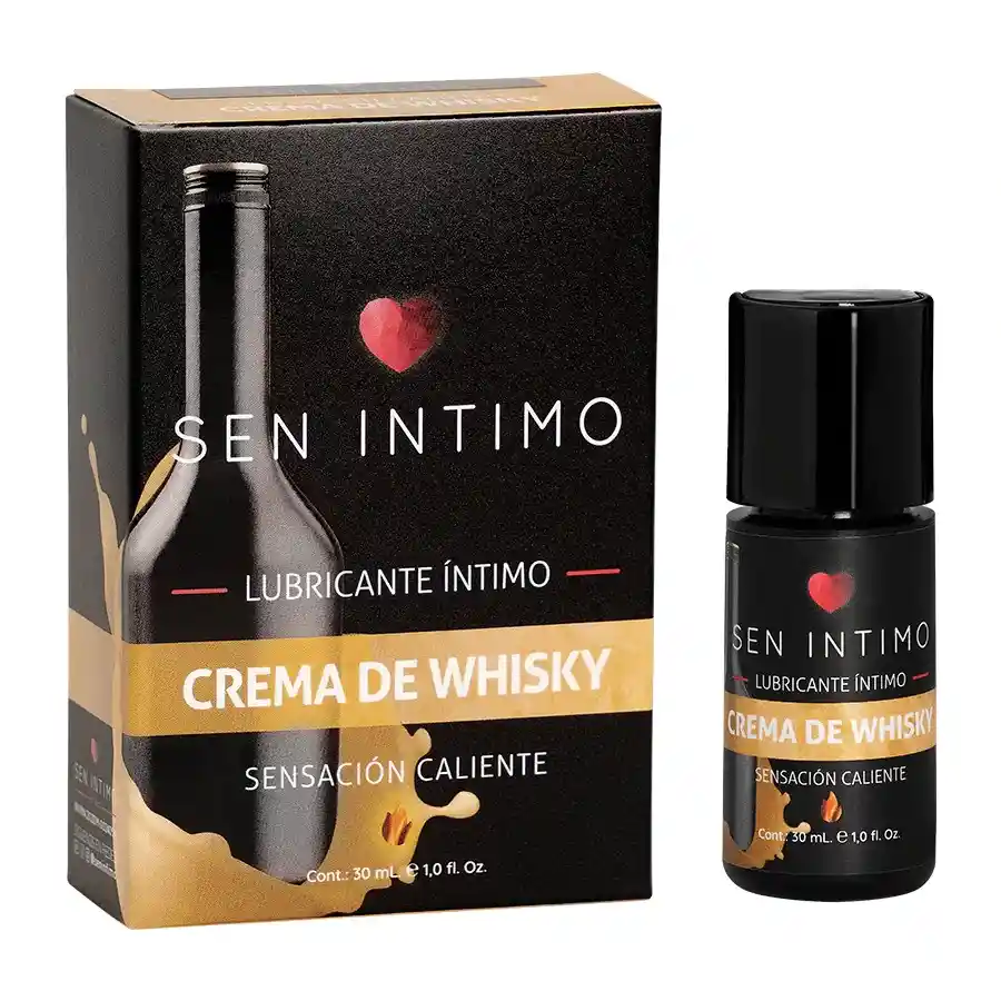 Lubricante Sen X 30 Ml Crema De Whisky